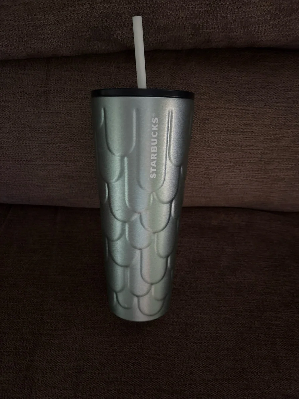 Starbucks 2022 Stainless Steel Mermaid Scales 24oz Spring Tumbler Cold Cup new